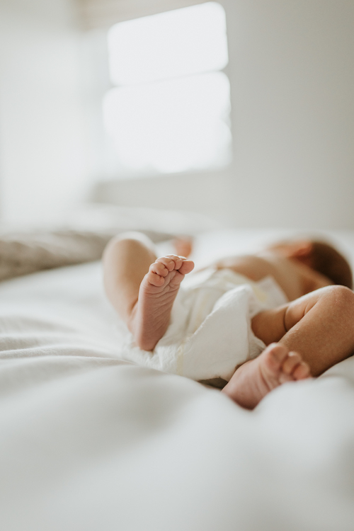 Newborn And Family Portfolio - Baby Feet