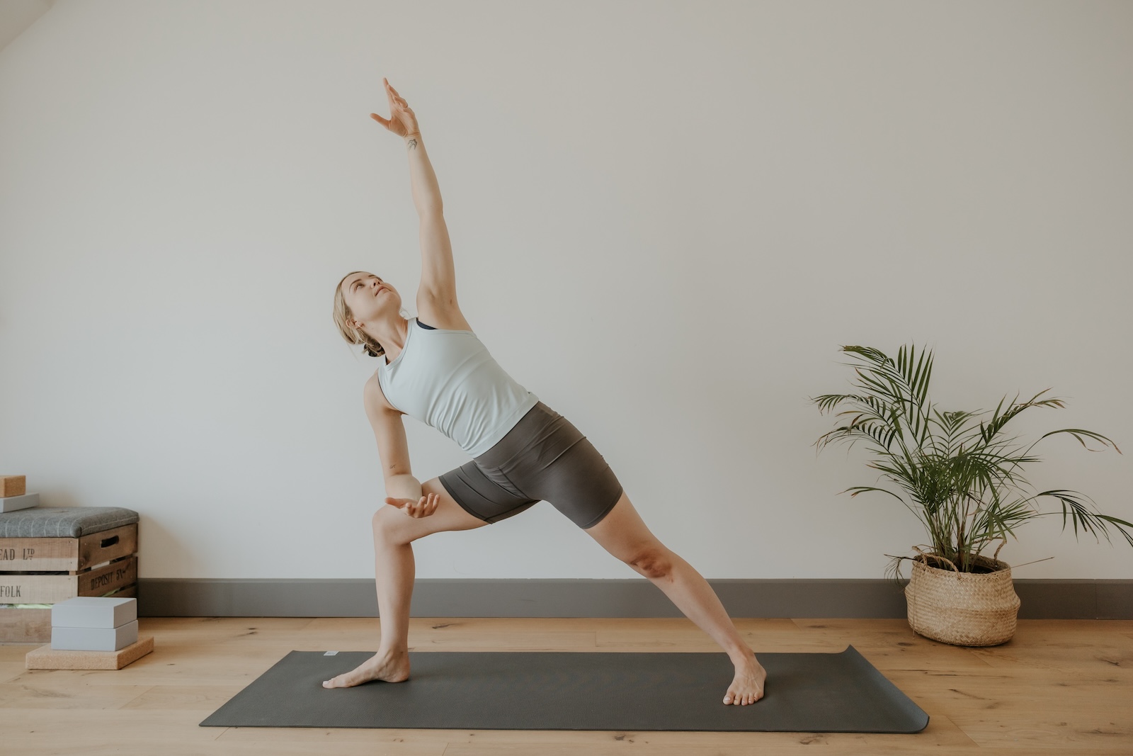 Branding and commercial photography shoot for yoga teacher in Buckinghamshire