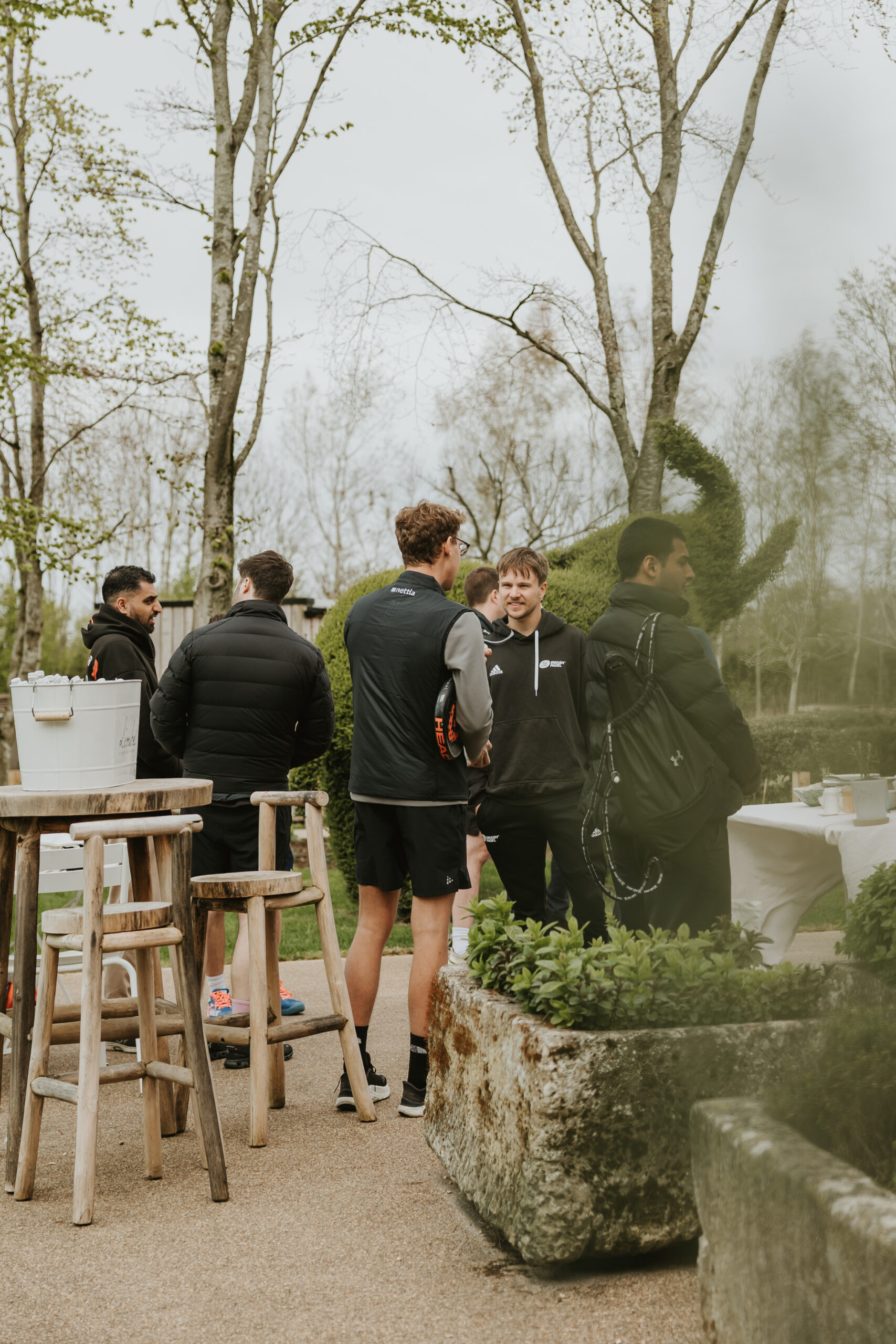 Padel shift x nettla at Daylesford